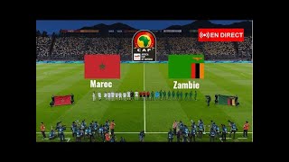 Maroc vs Zambie Live  Direct [upl. by Landis]