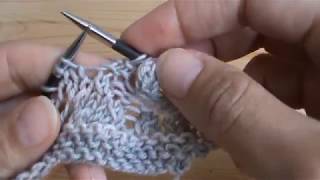 TUTO tricot  La nope de 3 mailles [upl. by Odama]