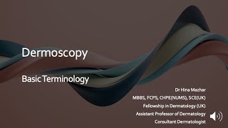 Chapter 3 Dermoscopy  Basic Terminology  Basic Dermoscopy [upl. by Aihgn]