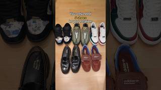 You only need 5 Shoes in Your Rotation sneakers mensfashion style [upl. by Ekyt]