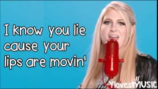 Meghan Trainor  Lips Are Movin Lyrics [upl. by Annayt]