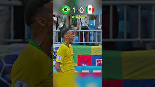 🇧🇷Brazil vs 🇲🇽Mexico world cup 2018 [upl. by Cacilie]