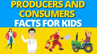 Producers and Consumers For Kids  Facts For Kids [upl. by Sievert]