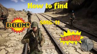 Ghost recon wildlands how to find the SMG11 [upl. by Idnis]