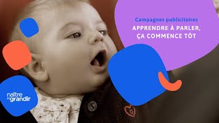 Apprendre à parler ça commence tôt [upl. by Ilera]