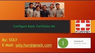 How to Configure HA CLI amp GUI Fortigate [upl. by Reggis]