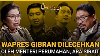 Menteri Ara Sirait Harus Minta Maaf Kepada Gibran dan Publik Atas Kesombongannya❗ Unpacking Podcast [upl. by Nylhsa]