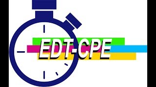 EDT CPE v3 Tutoriel en 5 parties [upl. by Adnal]