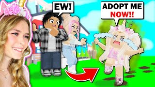 Getting Adopted As The WORST CHILD ON ROBLOX [upl. by Sheilah976]