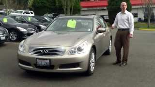 2009 Infiniti G37X AWD sedan review legendary quality amazing performance [upl. by Ovatsug]