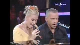 Anastacia and Eros RamazzottiI Belong To You Il ritmo della passione Live at Domenica 2006 [upl. by Lasko802]