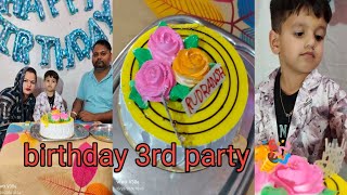 Happy Birthday party 🥳birthday party ranutiwari5508 partytime [upl. by Zwick]