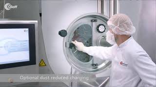 Glatt GCSmart  The Fastest Tablet Coating Technology in the World [upl. by Ibby268]