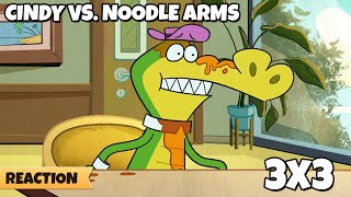 Jellystone  S03E03  Cindy vs Noodle Arms  REACTION [upl. by Najtsirk336]