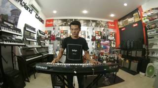 Roland EA7  Style DJ Trang Moon [upl. by Drofla]