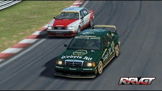 V8 an die Macht  DTM 92 auf der Nordschleife in R3E [upl. by Ythomit]