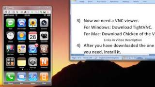 How To Control Your iPhoneiTouch Over Your Wireless on PC or Mac HD 720p [upl. by Towbin]