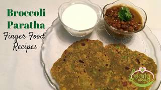 Broccoli Paratha  Healthy Baby amp Toddler Food Recipes  Early Foods [upl. by Ishii]