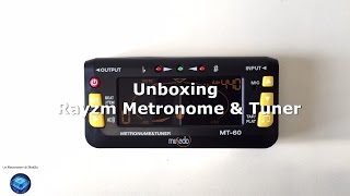 Rayzm Metronome amp Tuner  Unboxing [upl. by Norahs895]