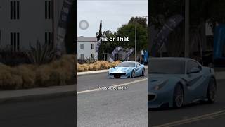 This or That cars automobile cartok carguy caredit fountplayz shorts viral thisorthat [upl. by Tewfik]