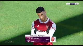 Arsenal vs Everton 🔴 PES 2021 Winning Eleven Soccer eFootball Lets Play Gameplay 2024 No Commentary [upl. by Leorsiy]