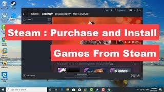 Steam  Purchase and Install Games From Steam Tutorial [upl. by Bigot]