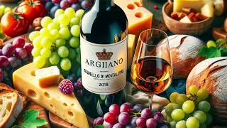 Argiano Brunello di Montalcino 2018  1 Wine Spectator for 2023  Review [upl. by Litnahc]