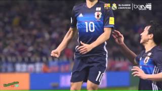 Japan vs Syria 5  0 2018 FIFA WC Rusia 2932016 [upl. by Acinorahs]