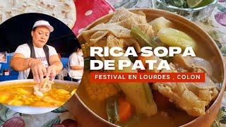 Sopa de Pata en Lourdes colon El Salvador Tour [upl. by Crystie]