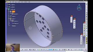 PART DESIGN Circular and Linear Pattern Video [upl. by Adnac]