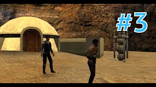 Jedi Knight Jedi Academy Walkthrough Part 3  Droid Recovery  Tatooine 12  PCMac [upl. by Assereht214]