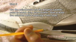 How to Repaint a Midsole TUTORIAL [upl. by Zondra]