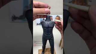 Clay Artisan JAY ：Creating a Powerful Black Panther Sculpture [upl. by Gleich]