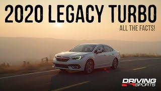 2020 Subaru Legacy Turbo  All The Official Details [upl. by Reiners40]