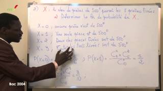 Exercices  Terminale  Mathématiques  Probabilité Bac 2004 Serie S [upl. by Nordna]