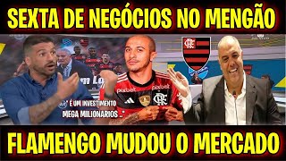 SEXTA DE NEGÓCIOS NO MENGÃO FLAMENGO MUDOU O PATAMAR DO MERCADO BRASILEIRO [upl. by Siddra812]