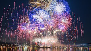 LIVE Fourth of July fireworks over Seattles Lake Union [upl. by Ellenrahs]