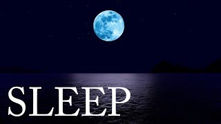 Sleep Music and Water Relaxation  Relaxing Sea and Moon Scenery [upl. by Forkey]