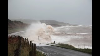 Drummore Storm Barra 07122021 [upl. by Bassett]