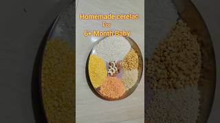 Homemade cerelac recipe for babies 6 month cerelac babyfood [upl. by Livingstone]