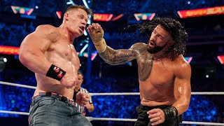 WWE ROMAN REIGNS VS JOHN CENA [upl. by Kimbra]