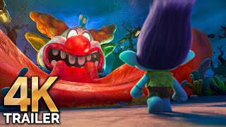 TROLLS 3 BAND TOGETHER Extended Trailer 4K ULTRA HD 2023 [upl. by Kizzie933]