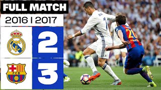 Real Madrid vs FC Barcelona 23 20162017 PARTIDO COMPLETO [upl. by Thomasa]