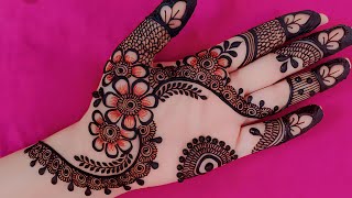 Diwali special mehndi design  Simple arabic mehndi design  Mehndi designs  Cone designs  Mehandi [upl. by Ahsinna]