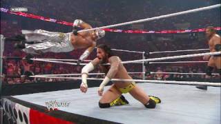 Rey Mysterio Edge amp Triple H vs The Straight Edge Society [upl. by Wiersma]