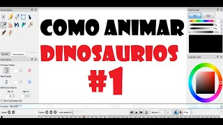 Como Animar Dinosaurios Tutorial1 [upl. by Adnilec881]