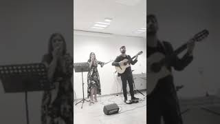 quotMi ritorni in mentequot  Greta Cominelli feat Renato Caruso Gaetano Cappitta LiveMarsiglia 😌🎼 [upl. by Cis]