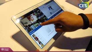 CES 2014  Samsung Galaxy Note Pro 122 [upl. by Hajin]