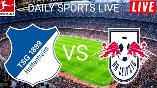 Hoffenheim vs RB Leipzig Live Score l Bundesliga 2024 l Full Match [upl. by Latsyrc]