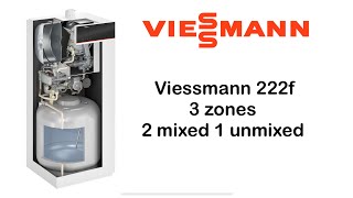 Viessmann 222 3 zones 2 mixed one Unmixed [upl. by Silyhp37]